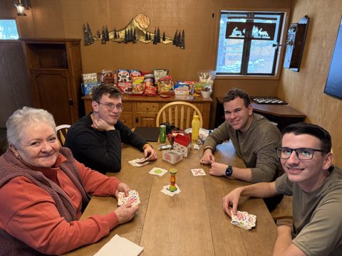 Cards with Abia: Travis, Liem and Xander