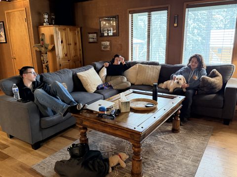 Cabin afternoon