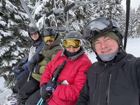 First chair of the morning
